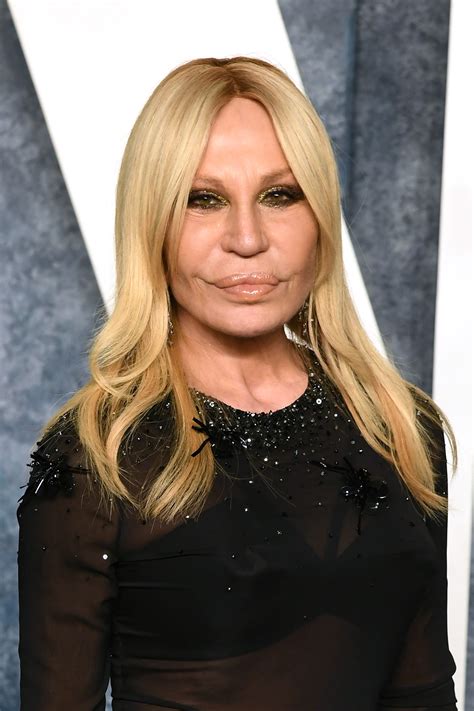 botox versace|donatella Versace 68.